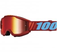 100 PROCENT GOGLE ACCURI DAUPHINE CZER/NIEB CZERWO 100 PROCENT GOGLE ACCURI DAUPHINE CZER/NIEB CZERWO
