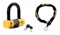 Zestaw łańcuch z kłódką XTREM MINI AUVRAY - długość 120 cm, średnica 10 mm Zestaw łańcuch z kłódką XTREM MINI AUVRAY - długość 120 cm, średnica 10 mm