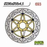 NG TARCZA HAMULCA PRZÓD HONDA CB 600 HORNET 00-06 NG693 NG TARCZA HAMULCA PRZÓD HONDA CB 600 HORNET 00-06 NG693