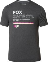 FOX T-SHIRT ANALOG TECH HEATHER BLACK FOX T-SHIRT ANALOG TECH HEATHER BLACK