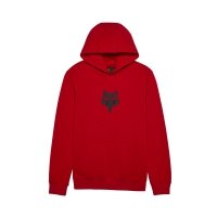 FOX BLUZA Z KAPTUREM FOX HEAD FLEECE PO FLAME RED