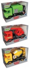  Middle Truck dźwig yellow w kartonie Wader 32122