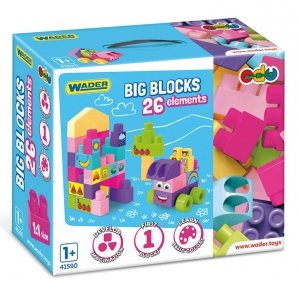 BIG Blocks klocki 26 elemetów  Wader 41590