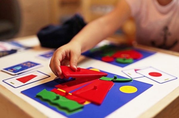 Poszukiwacz Kształtów gra sensoryczna Wader 42521