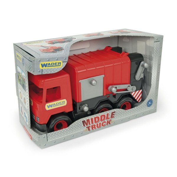  Middle Truck  śmieciarka w kartonie Wader 32113
