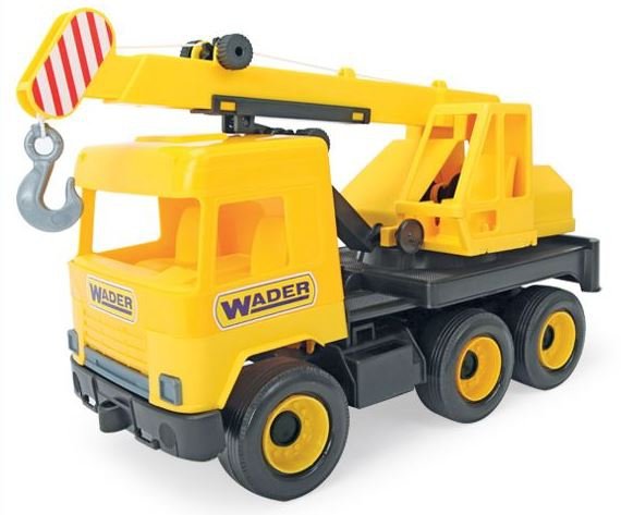  Middle Truck dźwig yellow w kartonie Wader 32122