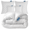 ZESTAW: KOŁDRA 160x200 MIKROFIBRA CAŁOROCZNA KOMA MEDIC LINE + 2 PODUSZKI 70x80 + 2 JAŚKI 40x40