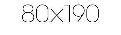 80X190