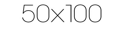 50X100