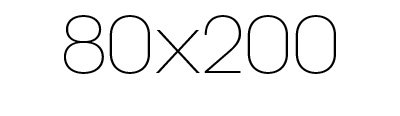 80x200