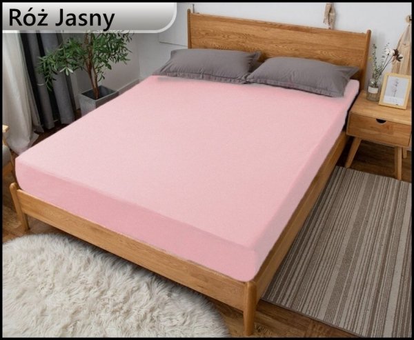 PRZEŚCIERADŁO FROTTE GRUBE Z GUMKĄ 200x220 cm