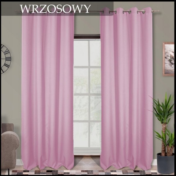 ZASŁONA GOTOWA PRZELOTKA145x250 LEN-1 