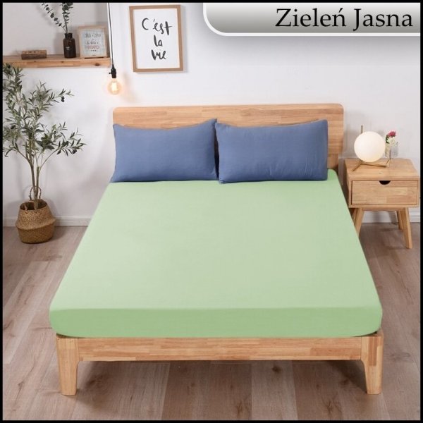 PRZEŚCIERADŁO JERSEY Z GUMKĄ 70x200 cm KWADRAT