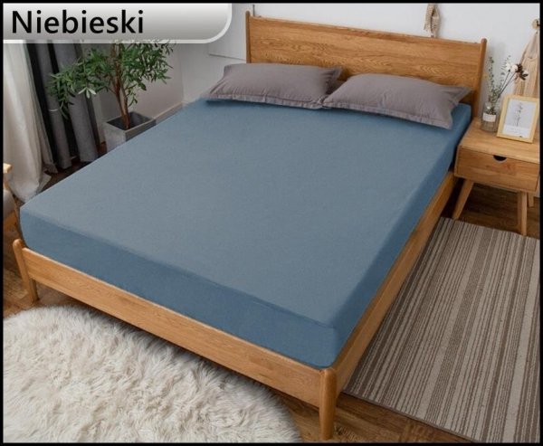 PRZEŚCIERADŁO GRUBE JERSEY Z GUMKĄ 80x200 cm