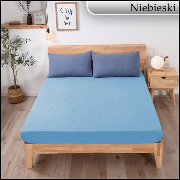 PRZEŚCIERADŁO FROTTE Z GUMKĄ 120x200 cm KWADRAT