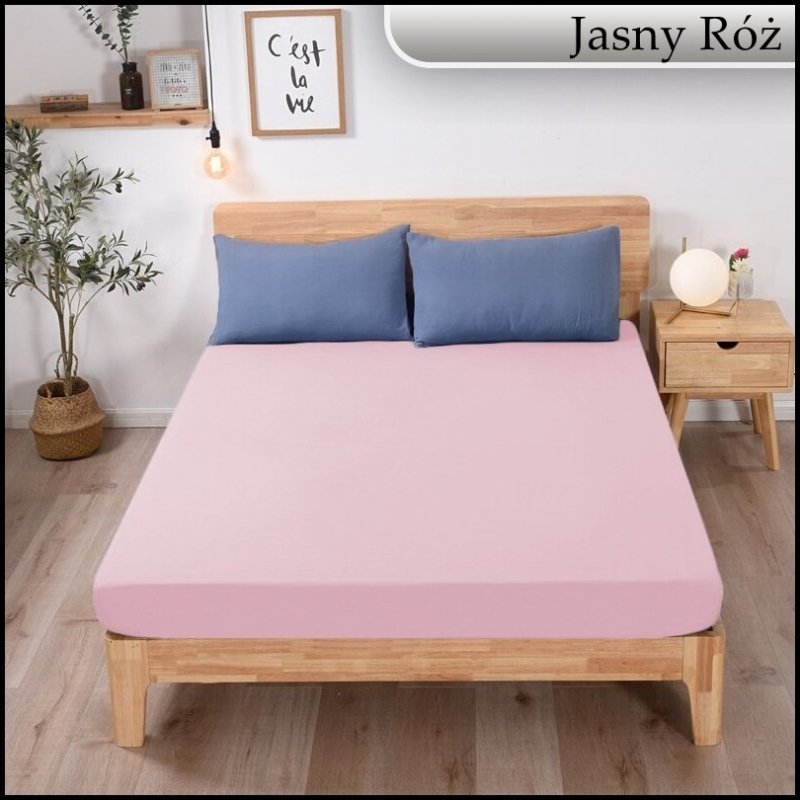 PRZEŚCIERADŁO JERSEY Z GUMKĄ 200x200 cm KWADRAT