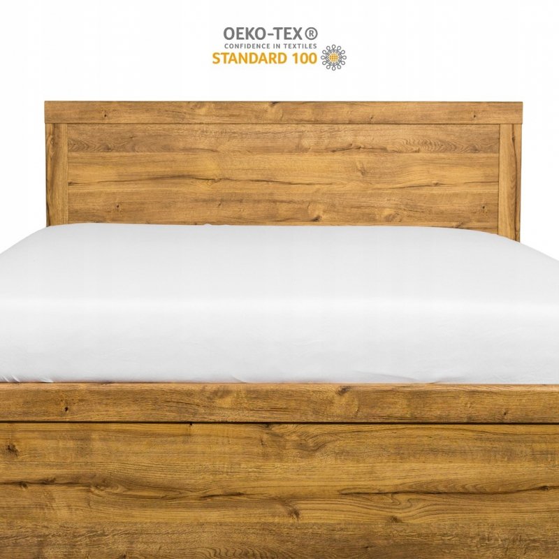 Prześcieradło Jersey z Gumką 200x200 Gruba Bawełna Czesana Bok 30 cm biały