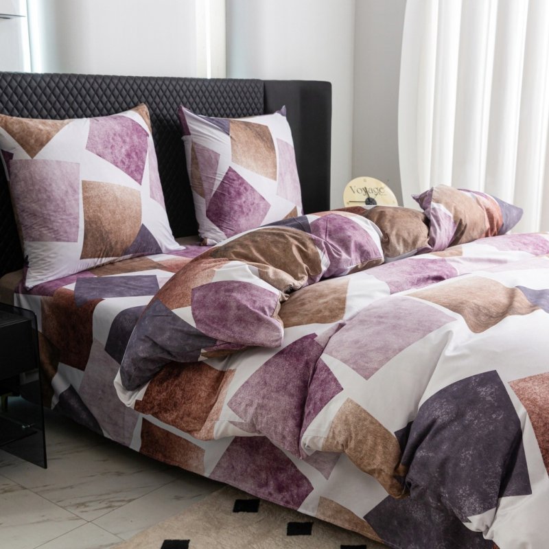 POŚCIEL 200x220 BAWEŁNA KOMPLET POŚCIELI BAWEŁNIANEJ + 2 POSZEWKI A-2787