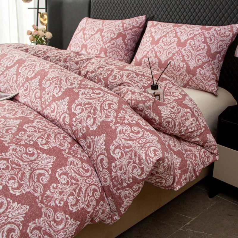 POŚCIEL 200x220 KOMPLET POŚCIELI + 2 POSZEWKI WZÓR T-1604