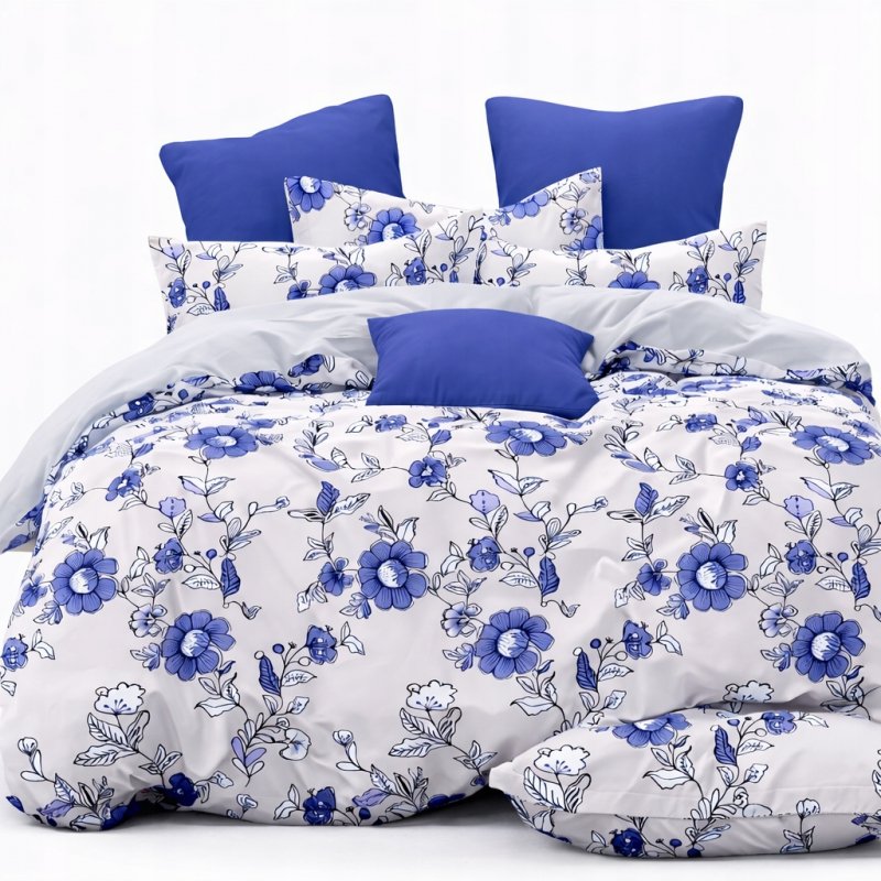 POŚCIEL 200x220 BAWEŁNA KOMPLET POŚCIELI BAWEŁNIANEJ + 2 POSZEWKI WZÓR A-23