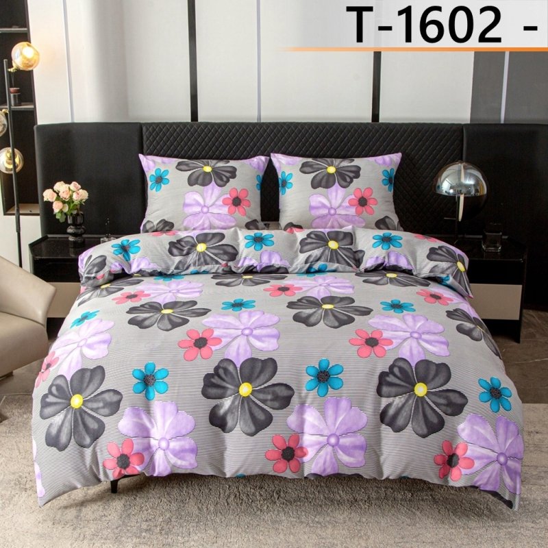 POŚCIEL 200x220 KOMPLET POŚCIELI + 2 POSZEWKI WZÓR T-1602