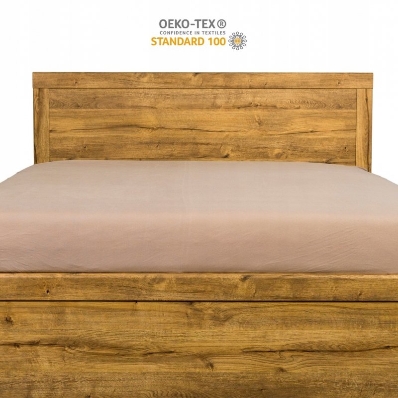 Prześcieradło 80x200 z Gumką GRUBA Bawełna Premium Bok 30 cm Cafe