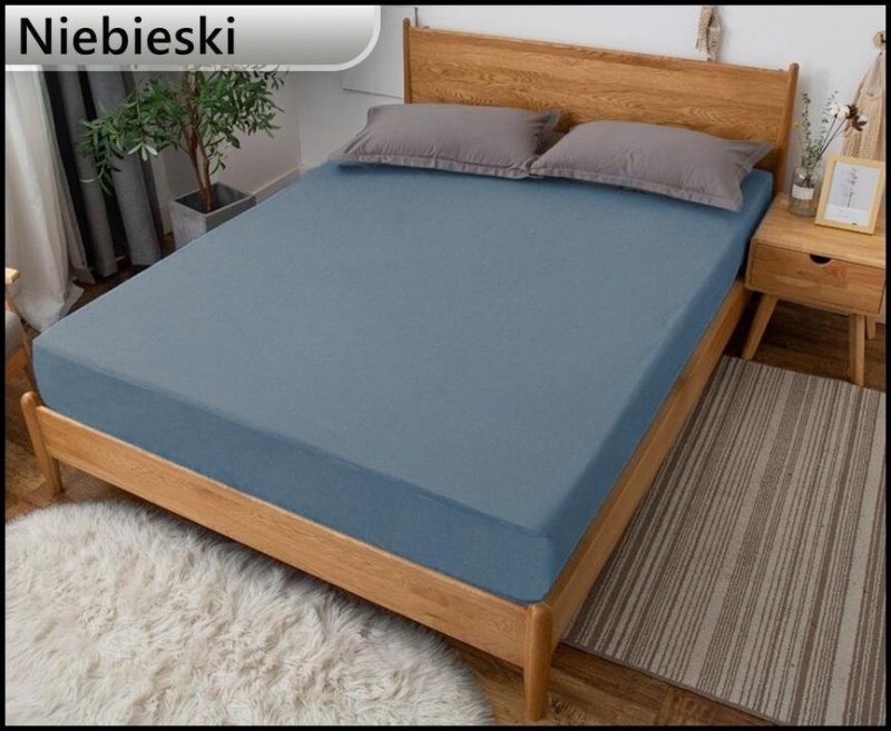 PRZEŚCIERADŁO GRUBE JERSEY Z GUMKĄ 160x200 cm