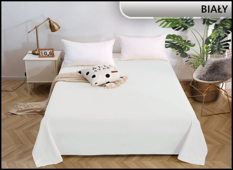 FASHION PRZEŚCIERADŁO TRADYCYJNE 160X210 BAWEŁNA SATYNOWA