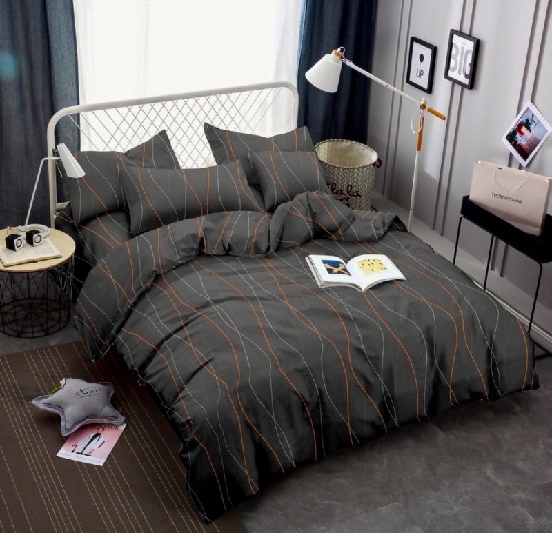 POŚCIEL 160x200 BAWEŁNA KOMPLET POŚCIELI BAWEŁNIANEJ + 2 POSZEWKI A-2447