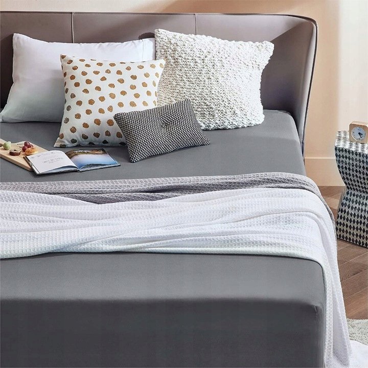PRZEŚCIERADŁO BAWEŁNIANE Z GUMKĄ 200x220 COTTON WORLD