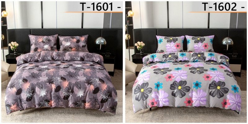 POŚCIEL 200x220 KOMPLET POŚCIELI + 2 POSZEWKI WYBÓR WZORÓW 3CZ (WYBIERZ)