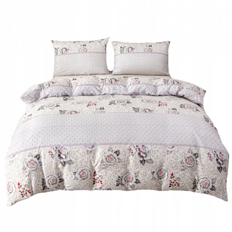 POŚCIEL 160x200 KOMPLET POŚCIELI + 2 POSZEWKI WZÓR T-1605