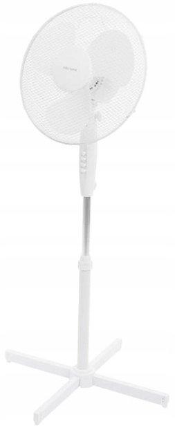 Wentylator podłogowy Milla Home MFN105 biały stojący regulacja mocy