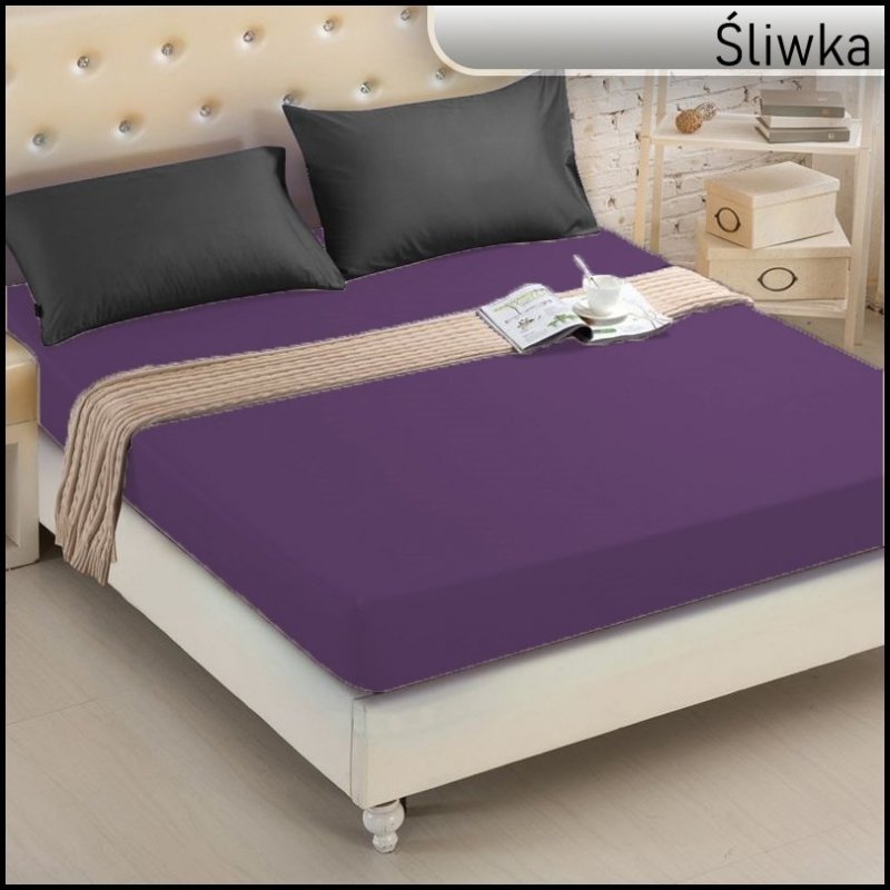 PRZEŚCIERADŁO FROTTE Z GUMKĄ 70x160 cm RULON
