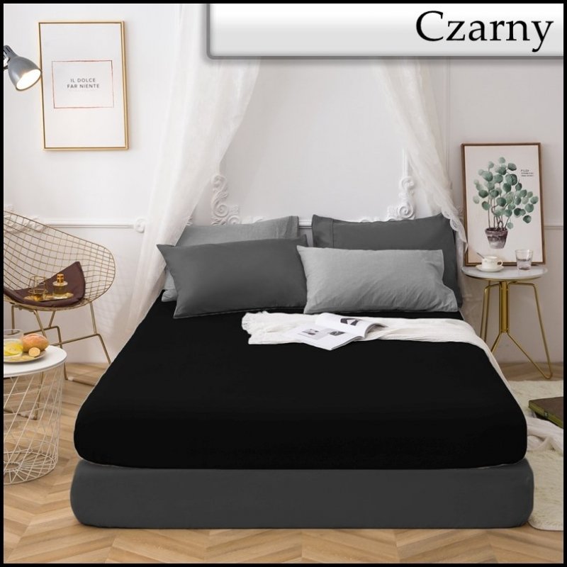 PRZEŚCIERADŁO BAWEŁNIANE Z GUMKĄ 160X200 FASHION