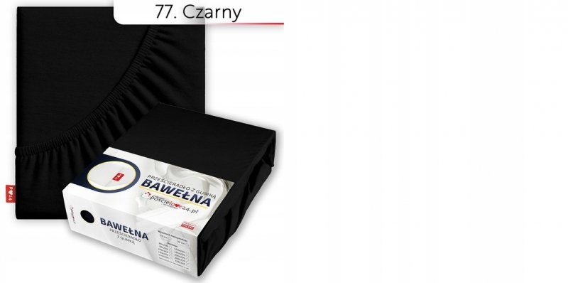 Prześcieradło 120x200 z Gumką GRUBA Bawełna POLSKA 165g Bok 30cm 13 Kolorów (WYBIERZ)