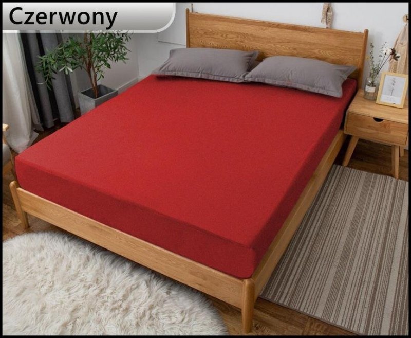PRZEŚCIERADŁO GRUBE JERSEY Z GUMKĄ 70x200 cm
