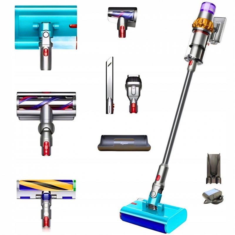 DYSON Odkurzacz pionowy Dyson V15s Detect Submarine mopujący bezprzewodowy