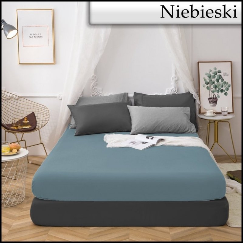 PRZEŚCIERADŁO BAWEŁNIANE Z GUMKĄ 140X200 FASHION
