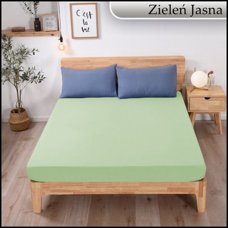 PRZEŚCIERADŁO JERSEY Z GUMKĄ 70x200 cm KWADRAT