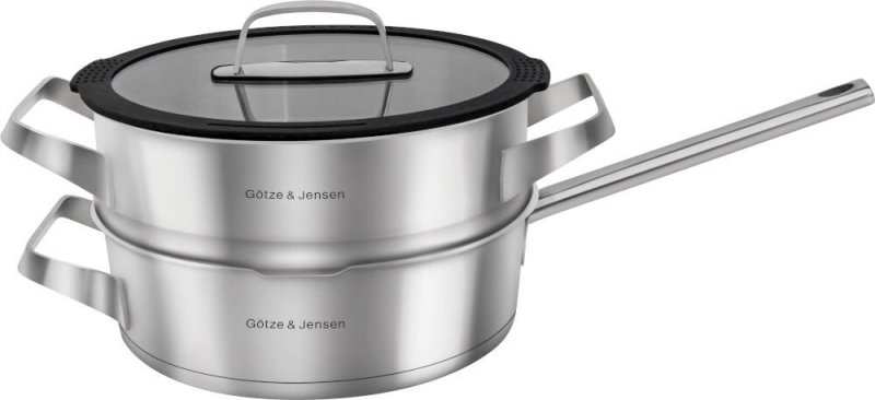 Zestaw garnków GÖTZE & JENSEN Denver CS701 11 elementów komplet