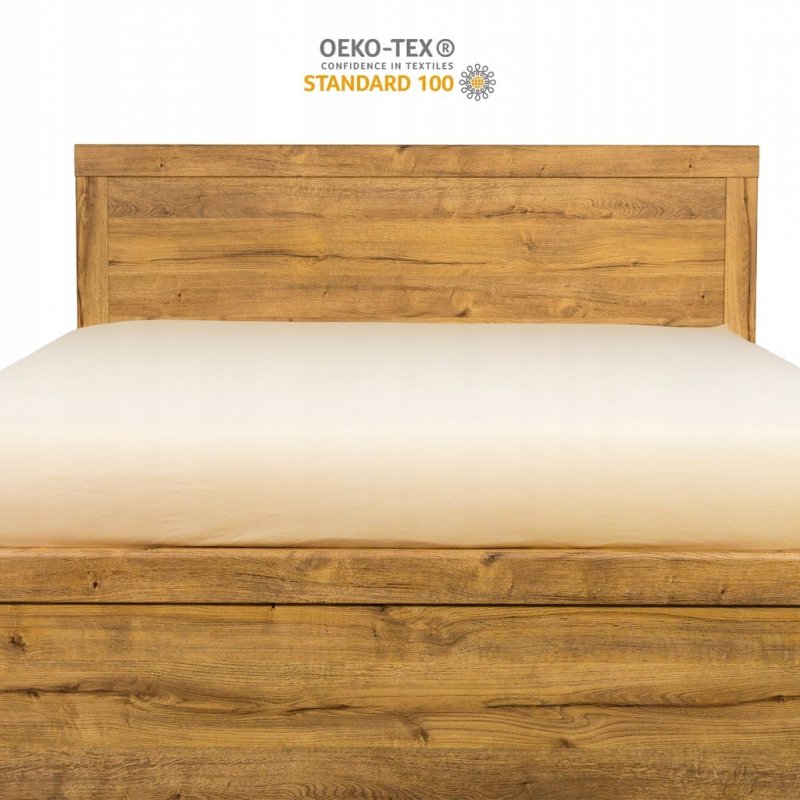 Prześcieradło Jersey z Gumką 200x220 Gruba Bawełna Bok 30 cm kość słoniowa