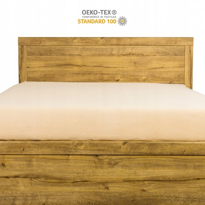 Prześcieradło Frotte z Gumką 200X220 Gruba Bawełna Bok 30 cm cappuccino