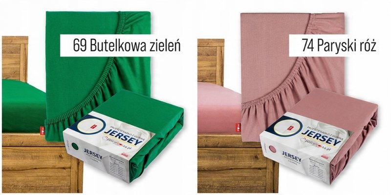 Prześcieradło Jersey z Gumką 200x200 Bawełna Czesana Bok 30 cm Różne Kolory