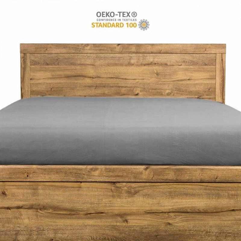 Prześcieradło Jersey z Gumką 120x200 Bawełna Czesana Bok 30 cm (WYBIERZ)