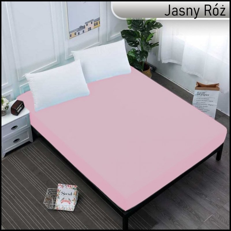 PRZEŚCIERADŁO JERSEY Z GUMKĄ 160x200 cm RULON