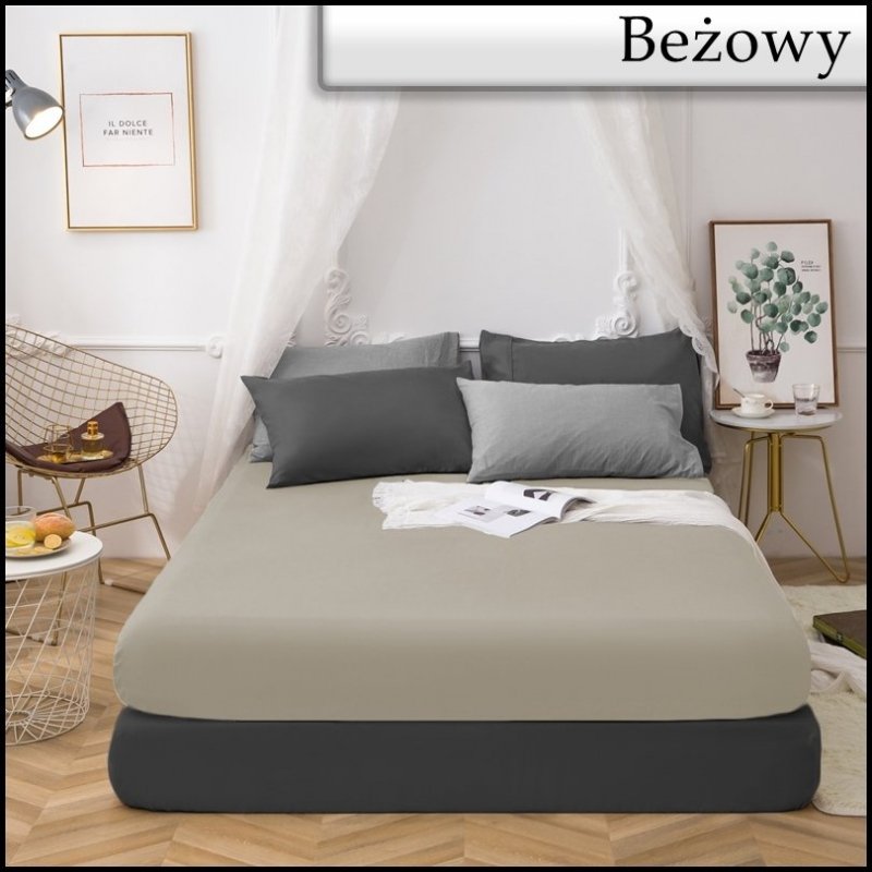 PRZEŚCIERADŁO BAWEŁNIANE Z GUMKĄ 90x200 FASHION