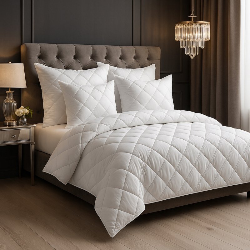 Gruba Poduszka 40x60 Mikrofibra z Zamkiem