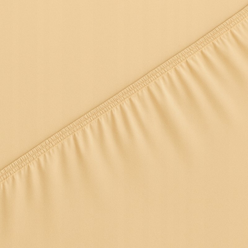 PRZEŚCIERADŁO Z GUMKĄ 90x200 BEŻOWY MATERAC ZAKŁADKA DO 25 CM