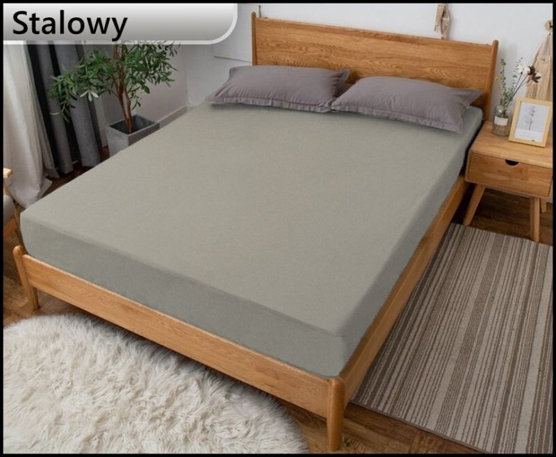 PRZEŚCIERADŁO GRUBE JERSEY Z GUMKĄ 100x200 cm